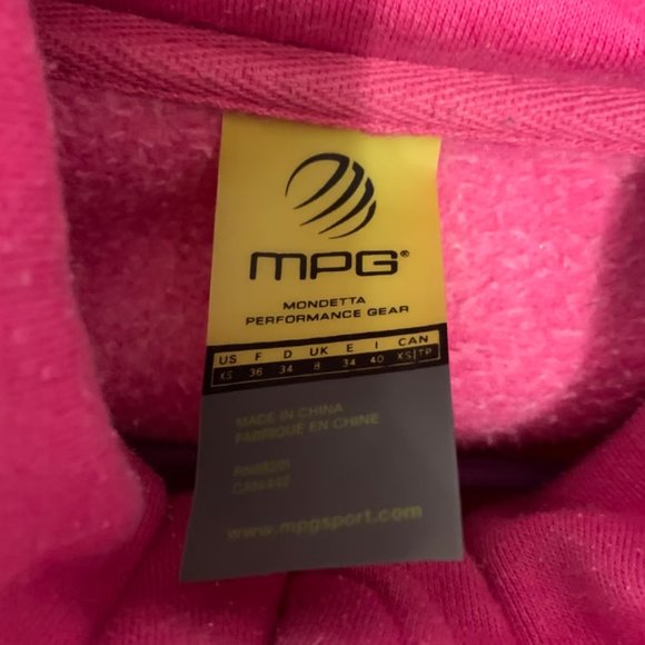 MPG mondetta performance gear pink jacket - Picture 2 of 3